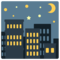 Night With Stars emoji on Mozilla